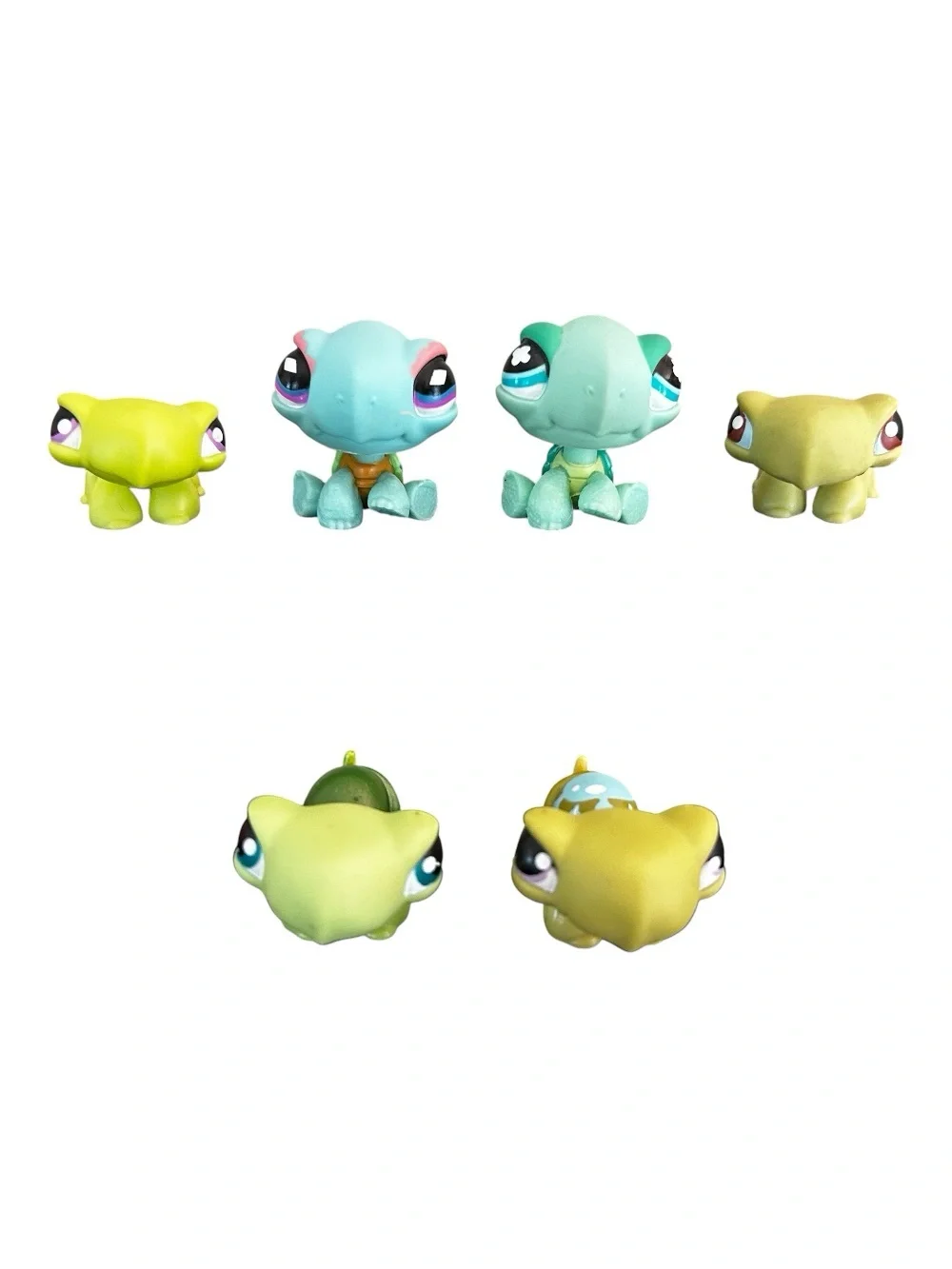 Vintage Hasbro Littlest Pet Shop Turtle Lot!